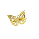 2pcs Vintage Hairpins For Women,Hollow Butterfly Metal Side Hair Clip Barrette Headwear Hair Accessories.