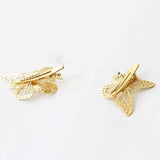 2pcs Vintage Hairpins For Women,Hollow Butterfly Metal Side Hair Clip Barrette Headwear Hair Accessories.