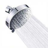 4-inch concealed top spray five level water-saving small shower head, bathhouse hotel shower head，Polished Chrome