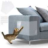 IN HAND Furniture Scratch Guards, Premium Flexible Vinyl Cat Couch Protector Guards with Pins for Protecting Your Upholstered