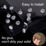 IN HAND Furniture Scratch Guards, Premium Flexible Vinyl Cat Couch Protector Guards with Pins for Protecting Your Upholstered
