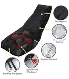 Waterproof Push Mower Covers,Dust UV Protection Universal Oxford Lawn Mower Cover with Drawstring & Storage Bag(76" x 25" x 44")