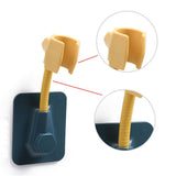 Adjustable Bathroom Shower Head Holder Wall Mounted Hand Shower Holder Shower Brackets Bathroom Accessories for Sprayer (Yellow)