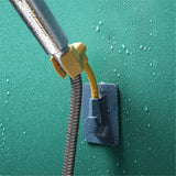 Adjustable Bathroom Shower Head Holder Wall Mounted Hand Shower Holder Shower Brackets Bathroom Accessories for Sprayer (Yellow)
