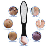 Files Callus Remover - Professional Foot Care Pedicure Stainless Steel File to Removes Hard Skin(Double-Sided Pointed)