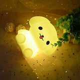 Bedside Lamp for Kids, Baby Nursery Lamp for Breastfeeding Safe, Break Resistant,  Adjustable  Control + Touch Control - Dog
