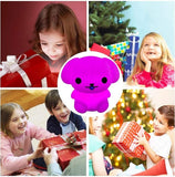 Bedside Lamp for Kids, Baby Nursery Lamp for Breastfeeding Safe, Break Resistant,  Adjustable  Control + Touch Control - Dog