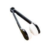 2PCS Glasses Cleaning Clip, Portable Eyeglasses Cleaner Mini Lightweight Eyeglass Cleaning Clip Sunglasses Eyeglass Cleaner Brush Soft