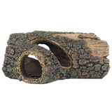 Aquarium Large Betta Log Resin Hollow Tree Trunk Decor Artificial Wood Fish House Cave Bark Ornament with Hideout Holes