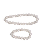 2pcs Magnetic Curtain Tiebacks, Gold White Curtain Tiebacks Decorative Drape, Durable Curtain Holdback Pearl Drapes Tiebacks