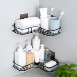 Wall Mount Organizer,2 Set Drying Rack Draining Fast Rust-Proof Metal Soap Shampoos Corner Shower Caddy for Kitchen, Bathroom