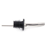 Stainless Steel Pourer, Flow Vented Pourer Wine Liquor Bottle Spout Stopper, Olive Oil and Vinegar Tapered Stopper Spout