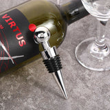 Wine Stopper Bottle Stopper - Wine Saver, Reusable Wine Corks For Beverage, 2-Pack Silicone Wine Stopper For Gifts, Bar