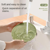 3Pcs Thickened Pot Holders, Silicone Trivets, Non-Slip Heat Resistant Pads,  for Kitchen Hot Pots and Pans(3 Colors)