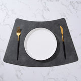 Chinese Restaurant Dining Table Mat Heat Insulation Mat Household Washable Tableware Mat Heat-Resistant Placemats （3pcs）