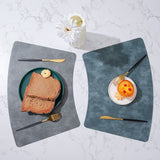 Chinese Restaurant Dining Table Mat Heat Insulation Mat Household Washable Tableware Mat Heat-Resistant Placemats （3pcs）