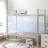 Single to King-Sized Beds, 2 Openings or Fully-Enclosed Bed Canopy, Rectangular White Universal Netting Canopy for Indoor