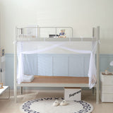 Single to King-Sized Beds, 2 Openings or Fully-Enclosed Bed Canopy, Rectangular White Universal Netting Canopy for Indoor