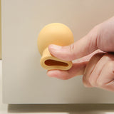2 Pcs Door Stopper，Creative Door Stoppers, Punch-Free Door Suction Door Stopper Silicone Door Rear Suction Mute Door Stop