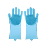 Reusable silicone dishwashing Household Cleaning Dishwashing gloves Bathroom,Pet Bathing, Cars, Fruit and More