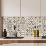 Peel and Stick Tile Stickers for Home Decor-(Pack of 30) 4x4 Inch Easy to Peel and Stick Wall Tile Decals - Matte Finish Laminated