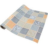 Wear-Resistant Bathroom Floor Wallpaper, Anti Slip Peel and Stick Vinyl Flooring Roll Self-Adhesive Decorative Contact Paper