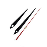 Quartz Wall Clock Movement Mechanism DIY Repair Tool Parts Kit Hands Quartz Clock Movement, Maximum Dial Thickness （2pcs）