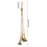 Witch Wind Chimes Door Hanger Wind Bell Ancient Handmade Wind Chimes Good Luck Wind Bells Outdoor Large Metal Wind Chimes Clear