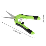 1-Pack Pruning Shears, Gardening Hand Pruner, Professional Pruning Scissors with Straight Stainless Steel Precision Blades