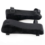 2pc Chair Armrest Pads, Widen & Thicken Ergonomic Chair Arm Pads with Memory Foam for Office Chairs, Gaming Chair