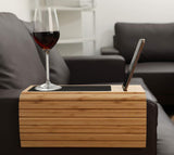 Sofa Arm Tray Table for Couch Flexible/Foldable Sofa Tray  Rotating Phone Holder Couch Arm Table Perfect