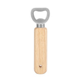 2 Pcs Wood Wine Bottle Opener Stainless Steel Bottle Opener Wood Handheld Heavy Duty Bartender Bottle Openers Cider Bottle