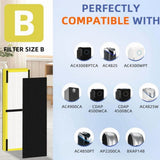 4+8PCS FLT4825 HEPA Filter B Replacement Compatible for G-Guardian Air Purifiers AC4825/4825E/4825W/4300/4800/4900/4850