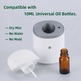 Waterless Diffuser,Plug in Waterless Essential Oil Diffuser 10ml Smart Aromatherapy Plug in Wall Diffuser US Plug