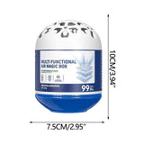 Air Purifying Box Odor Absorber Freshener Long-Lasting for Home Closet Car Indoor Air Cleaner