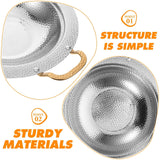 Lightweight Stainless Steel Pot for Efficient Heat Conduction Versatile Use