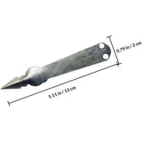 2pcs Pineapple Eye Clip Carbon Steel, Lightweight Fruit Seed Remover for Kitchen and Home Use