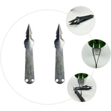 2pcs Pineapple Eye Clip Carbon Steel, Lightweight Fruit Seed Remover for Kitchen and Home Use