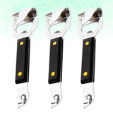 3-Pack Stainless Steel Bottle Openers Set, and Universal for Home, Outdoor, Bar, Kitchen, Party, and Daily Use