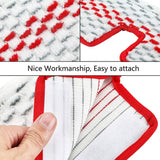 Washable Microfiber Mop Pads Cleaning Pads Replacement for Vileda Floor Cleaning Mop Cloths