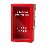 Funny Break Glass Emergency Box, Wooden Storage for Gifts, Versatile Home and Office Decor, Ideal for Festivals and Events, Perfect for Families and Individuals
