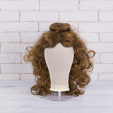 Durable Black Polyurethane Display Wig Manikin Head for Salon Store and Mall Use