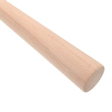 2Pcs Wooden Sauerkraut Tamper for Fermentation with Ergonomic Handle Beige Solid Wood