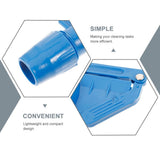 Plastic Mop Head Clamp Blue Detachable for Effective Cleaning School Use