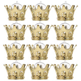 1Set Crown Shaped Golden Candy Box, Strong and Beautiful for Special Occasions