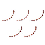 Football Birthday Banner Light Brown Themed Party Decor 5Pcs