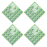 Durable Shamrock Napkins Multi Color St Patricks Day Party Supplies for Holiday Use