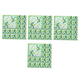 Durable Shamrock Napkins Multi Color St Patricks Day Party Supplies for Holiday Use
