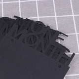 Black Photo Banner for 's First Birthday, Retro 12-Month Photo Bunting, Birthday Party Decoration with Letters