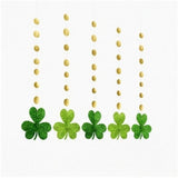 St Patrick's Day Clover Themed Pendant Decor for Home and Party Use